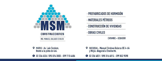 MSM Materiales y Construcciones - Empresa constructora