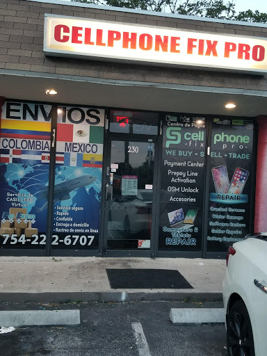 Cell Phone Store «cellphone fix pro», reviews and photos, 230 N State Rd 7, Margate, FL 33063, USA