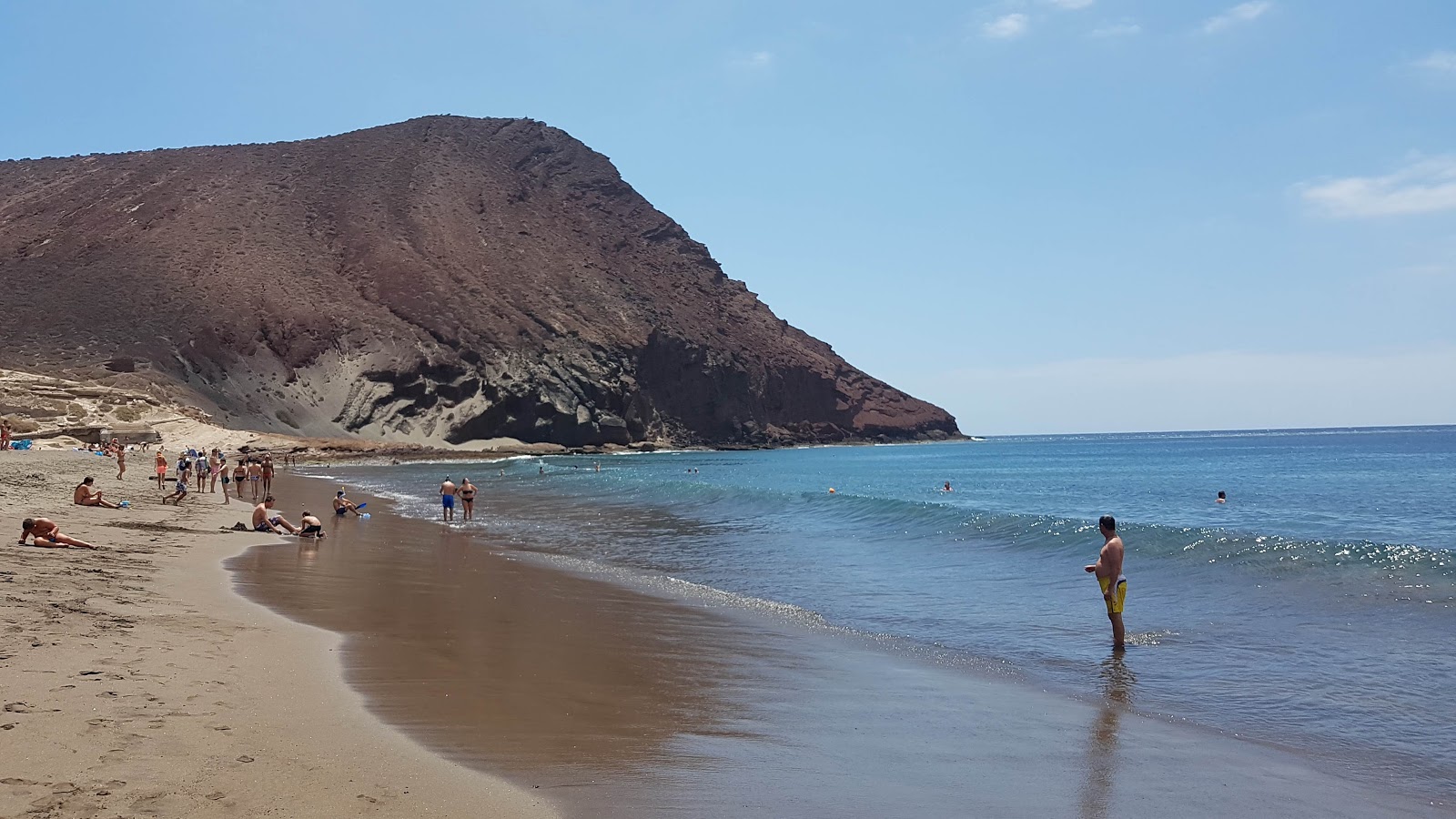 Foto av Playa de la Tejita beläget i naturområde