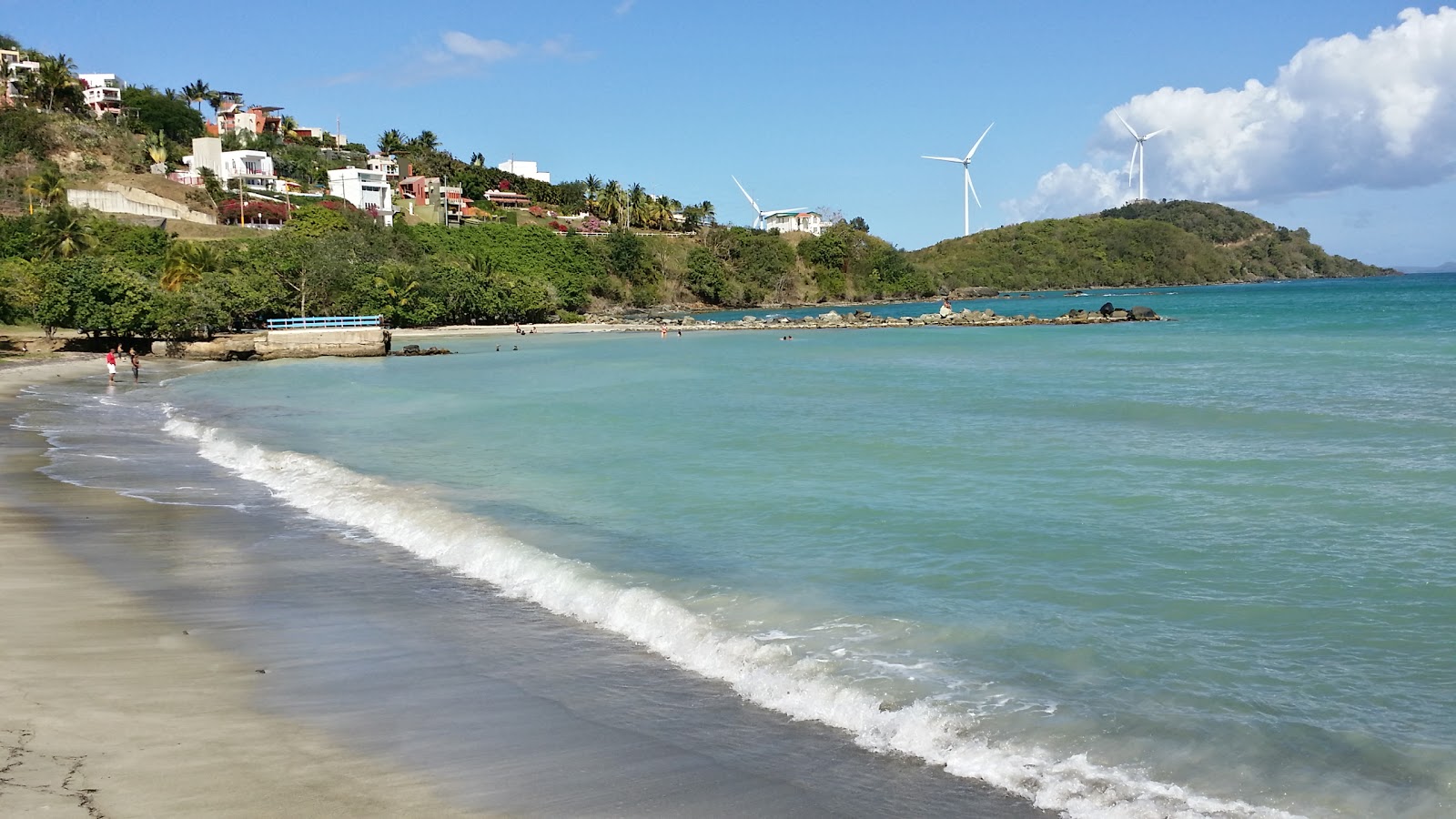 Photo of Playa de Naguabo with gray sand surface