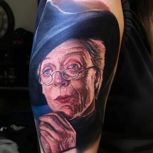 Explore christian sleeve tattoo ideas male, creative tattoo ideas in Fort Wayne, available at Grade A Tattoos and Body Piercing