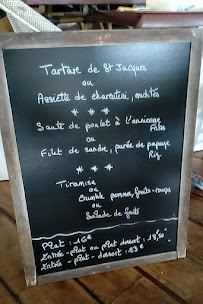 Menu du Le restaurant Panoramique à Jonzac