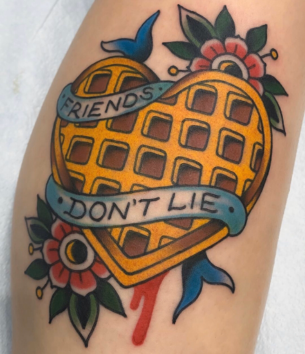 Explore girly skull tattoo ideas, creative tattoo ideas in Anaheim, available at Torch Tattoo