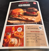 L'Artisan du Burger - Les Halles à Paris menu