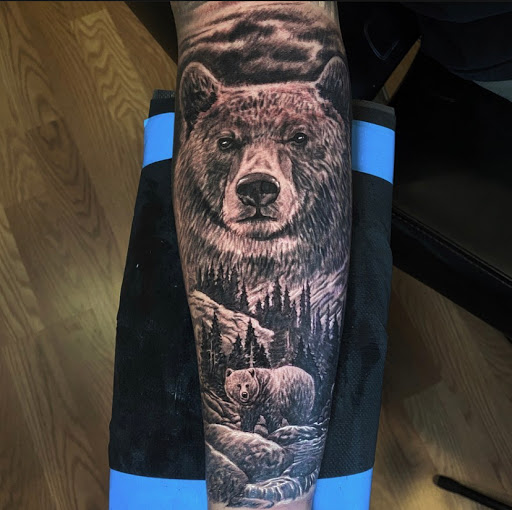 Explore witchy hand tattoo ideas, creative tattoo ideas in Odessa, available at Black Cat Tattoo Company
