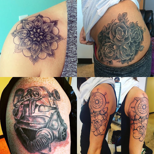 Explore jurassic park tattoo ideas, creative tattoo ideas in Clarksville, available at Uncle Bobs Tattoos