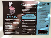 Menu / carte de Le Fat pig à La Roque-Gageac