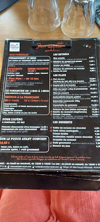 Carte du Restaurant Cocorico à Rouen