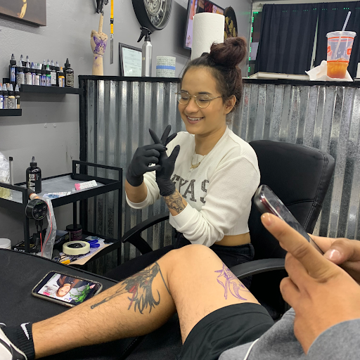 Explore japanese cherry blossom tattoo ideas, creative tattoo ideas in San Antonio, available at Ink & Iron Tattoos & Piercings