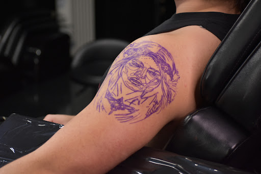 Explore dad fishing tattoo ideas, creative tattoo ideas in Lincoln, available at Edison Tattoo and Body Piercing