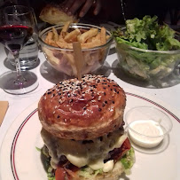 Hamburger du Restaurant français Brasserie Chez Boris à Montpellier - n°10