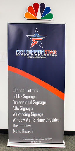 Sign Shop «Southern Star Signs & Graphics», reviews and photos, 22285 Ford Rd Suite 100, Porter, TX 77365, USA