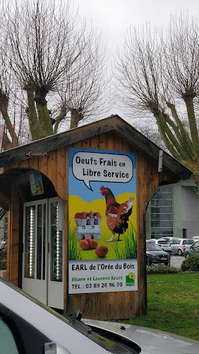 Distributeur œufs frais - Ferme l'Orée du Bois à Cernay