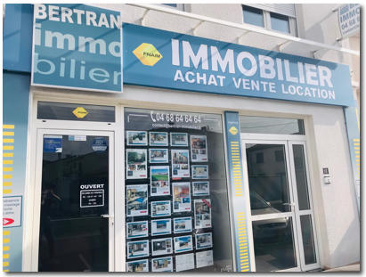 Agence immobilière Bertran Immobilier Rivesaltes