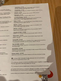 Fratelli la Bufala à Naples carte