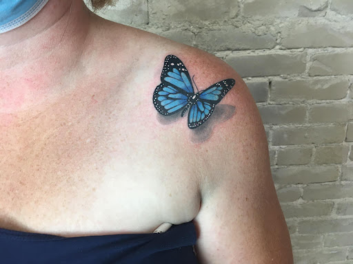 Explore men small tattoo ideas, creative tattoo ideas in Peru, available at Fade To Black Tattoo Studio