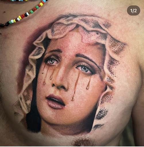 Explore katana tattoo ideas, creative tattoo ideas in Goose Creek, available at Red Kirin Tattoo