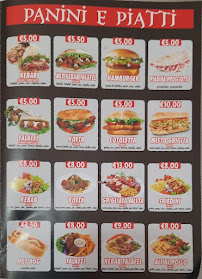 Menu / carte de Pizza Kebab Il Cairo à Cuneo