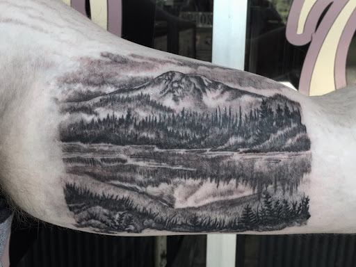 Explore clock hand tattoo ideas, creative tattoo ideas in Clarksburg, available at Art & Soul Studio Of Tattoo