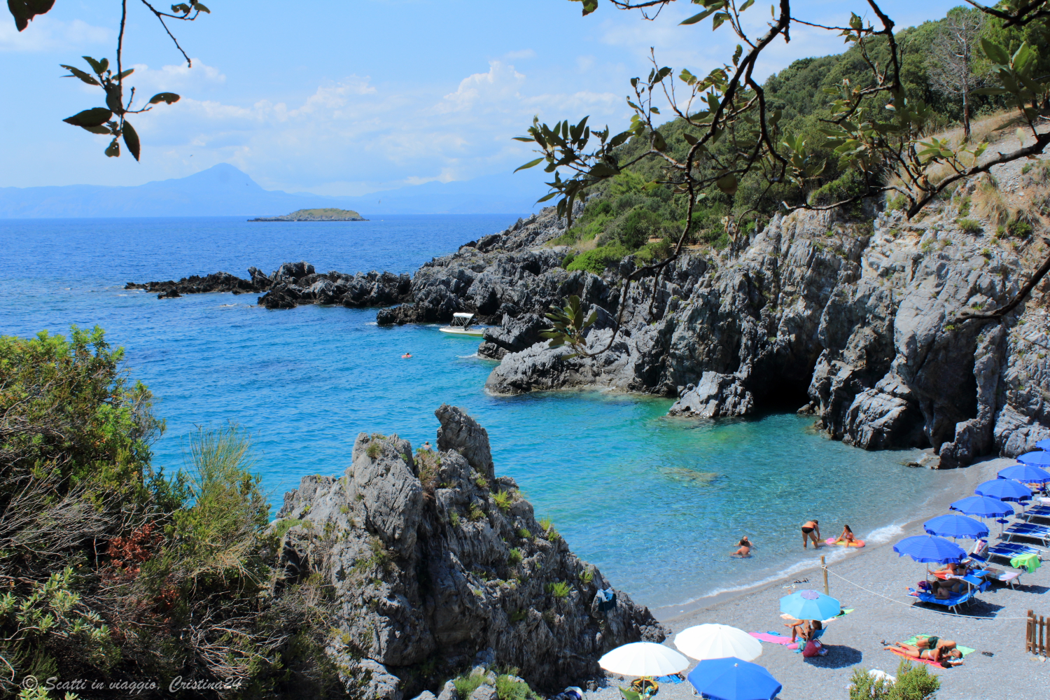 Foto de Spiaggia D' A Scala localizado em área natural