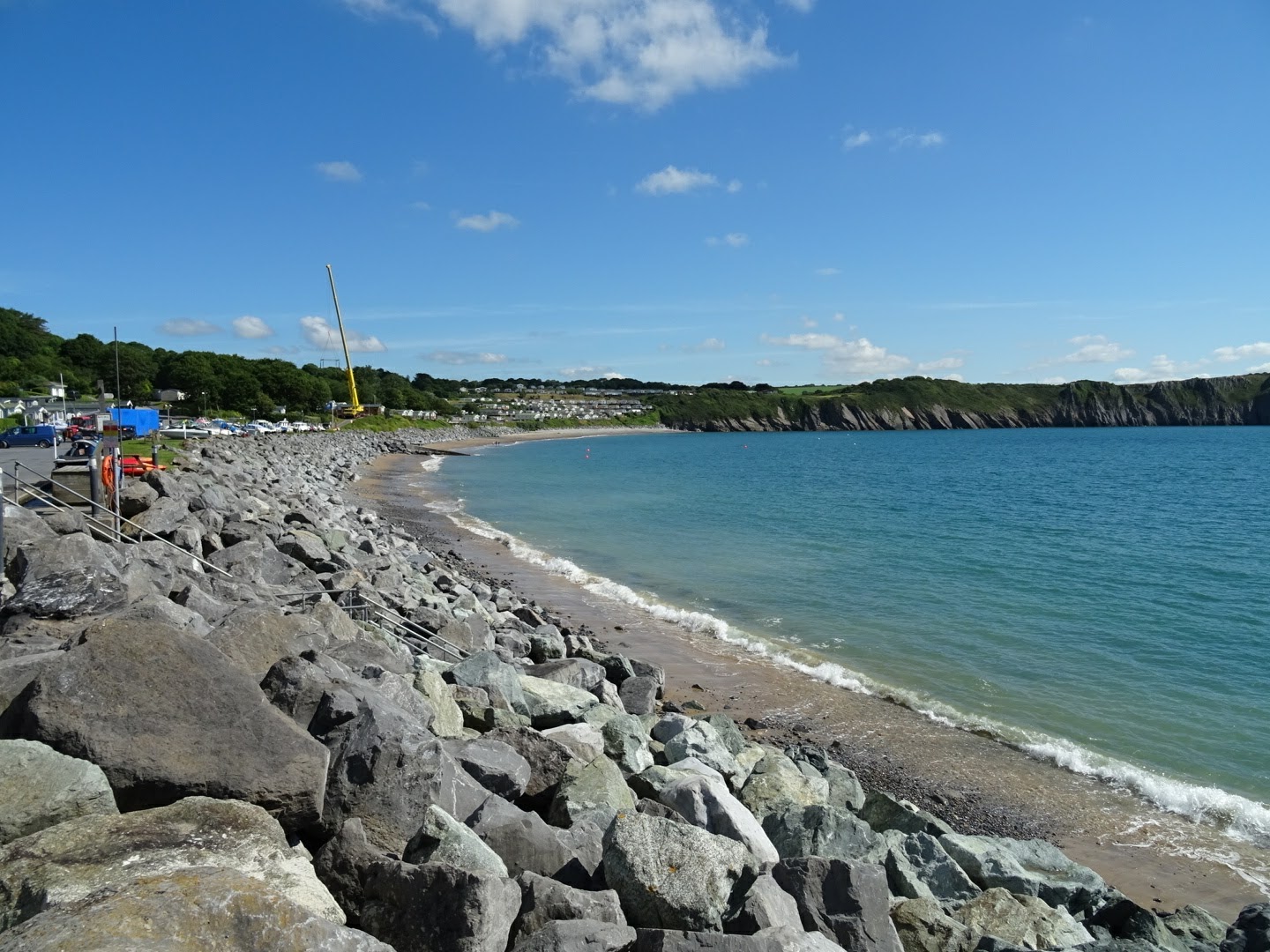 Lydstep Plajı'in fotoğrafı ve yerleşim