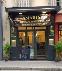 Bar du Restaurant italien Amarinno à Paris - n°1