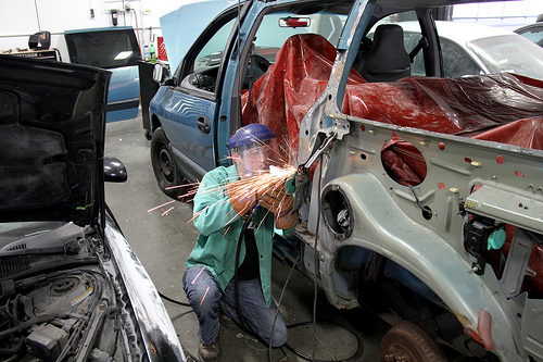 Auto Body Shop «Spectro Auto Body & Paint, Inc.», reviews and photos, 8408 Wilmette Ave c, Darien, IL 60561, USA