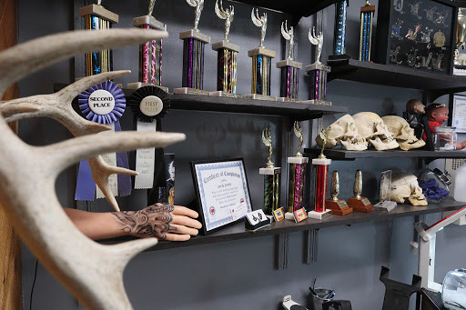 Explore tattoo filler ideas for guys, creative tattoo ideas in Des Moines, available at Skin Kitchen Tattoo