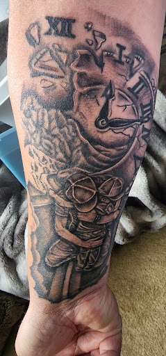 Explore nautical tattoo sleeve ideas, creative tattoo ideas in Glen Burnie, available at Wildstlye Tattoo Llc