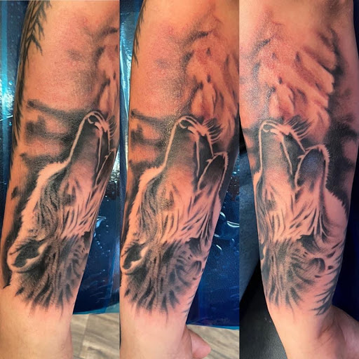 Explore compass tattoo ideas for guys, creative tattoo ideas in Bethlehem, available at Studio 33 Piercings by Angi