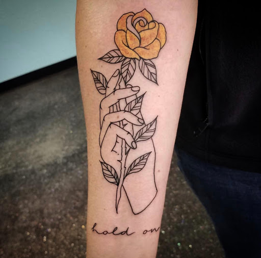 Explore taylor swift lyric tattoo ideas, creative tattoo ideas in Austin, available at Little Pricks Tattoo