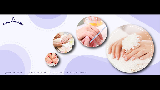 Nail Salon «Klassy Nails & Spa», reviews and photos, 3701 E Baseline Rd #107, Gilbert, AZ 85234, USA