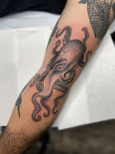 Explore blackbear tattoo ideas, creative tattoo ideas in Charleston, available at The Edge Tattoo Studio