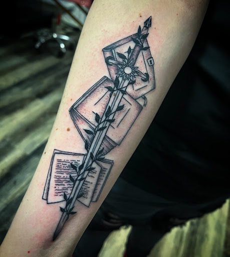 Explore tattoo ideas for passed loved ones, creative tattoo ideas in Madera, available at Sea Wolf Tattoo