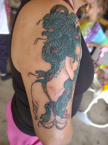 Explore crohn's disease tattoo ideas, creative tattoo ideas in Saint Marys, available at Sketcherz Ink