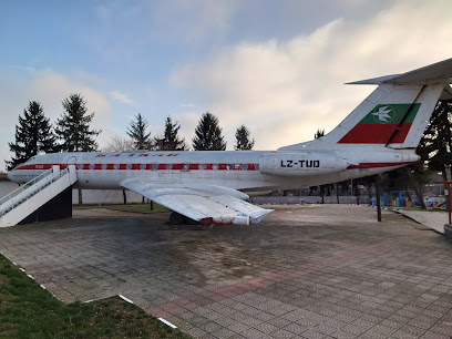 Самолет експонат Ту-134 БГА "Балкан"