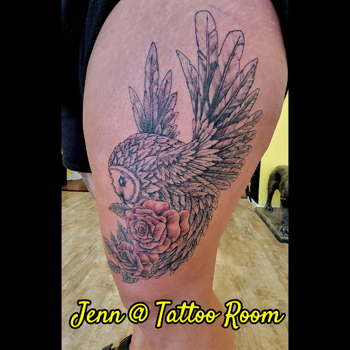 Explore esthetician tattoo ideas, creative tattoo ideas in Spokane, available at Tattoo Room