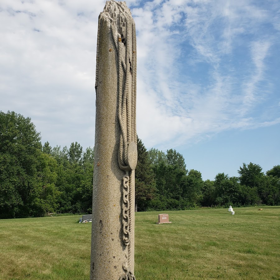 Tent Pole Monument to Circus Dead