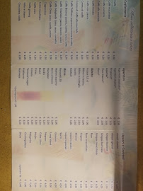 Menu / carte de Cafè Triflisco à Bellona