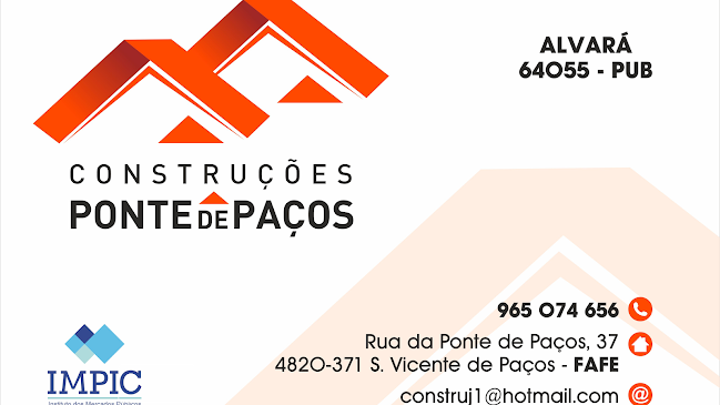 Construções Ponte De Paços - Unipessoal Lda.