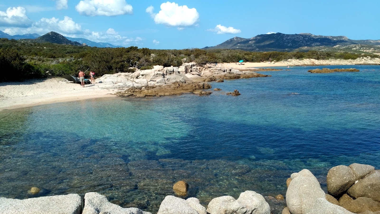 Photo de La Testa beach IV avec petite baie