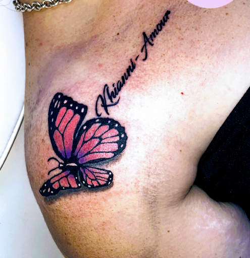 Explore birthday date tattoo ideas, creative tattoo ideas in Waldorf, available at Hypnotique Ink