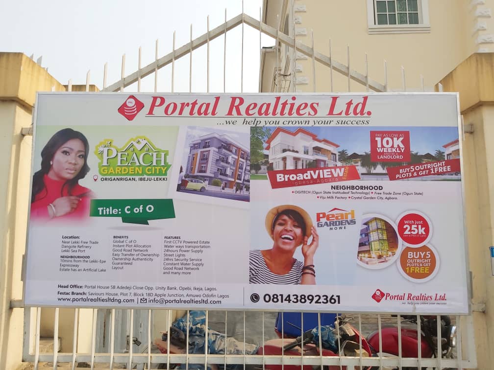 Portal Realties Ltd, Festac Branch