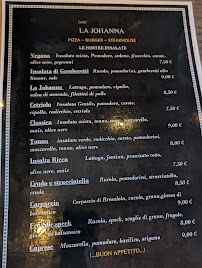 Menu / carte de Da Johanna Bar Ristorante Pizzería à Prato