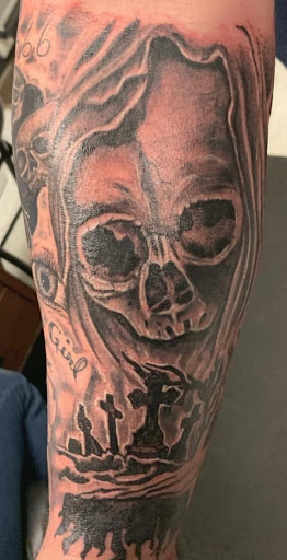 Explore kuromi tattoo ideas, creative tattoo ideas in Hudson Falls, available at ALTERED ADDICTION TATTOOS