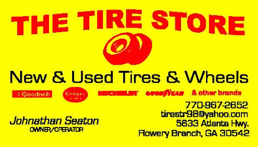 Tire Shop «The Tire Store», reviews and photos, 5633 Atlanta Hwy, Flowery Branch, GA 30542, USA