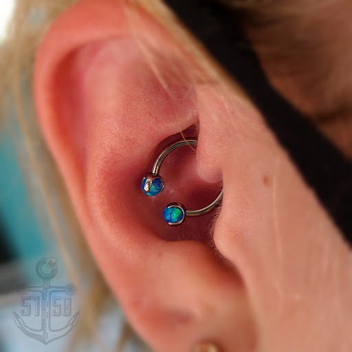 Explore mens color sleeve tattoo ideas, creative tattoo ideas in Kearney, available at Studio 5150 Piercing & Fine Jewelry