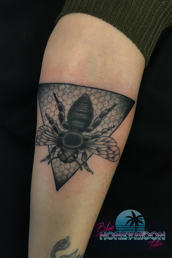 Explore baddie tattoo ideas, creative tattoo ideas in Islip, available at Blue Honeymoon Tattoo