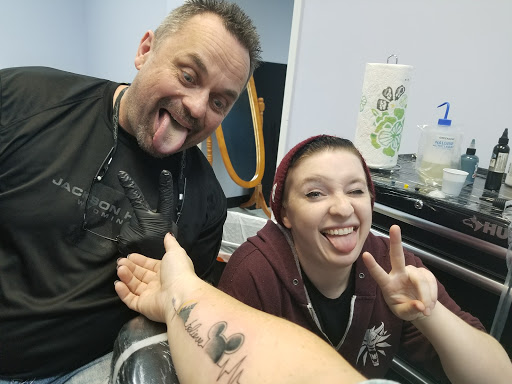 Explore half heart tattoo ideas, creative tattoo ideas in Knoxville, available at Archangel Custom Ink Tattoo & Piercing