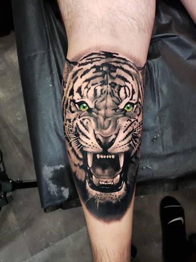 Explore matching tattoo ideas for husband and wife, creative tattoo ideas in Albuquerque, available at Urban Inkology Tattoo Studio (Coors)